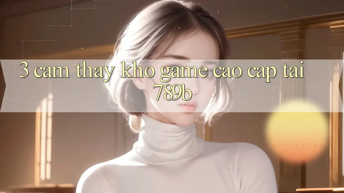 3. Cảm thấy Kho Game Cao cấp Tại 789b