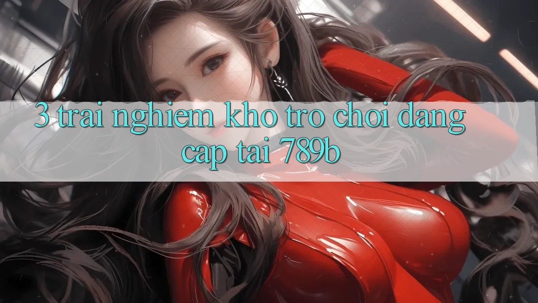 3. Trải nghiệm Kho Trò chơi Đẳng Cấp Tại 789b 3. Trải nghiệm Kho Trò chơi Đẳng Cấp Tại 789b