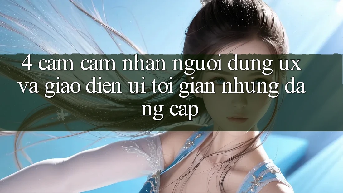 4. Cảm cảm nhận Người Dùng (UX) và Giao Diện (UI): Tối Giản Nhưng Đẳng Cấp 4. Cảm cảm nhận Người Dùng (UX) và Giao Diện (UI): Tối Giản Nhưng Đẳng Cấp
