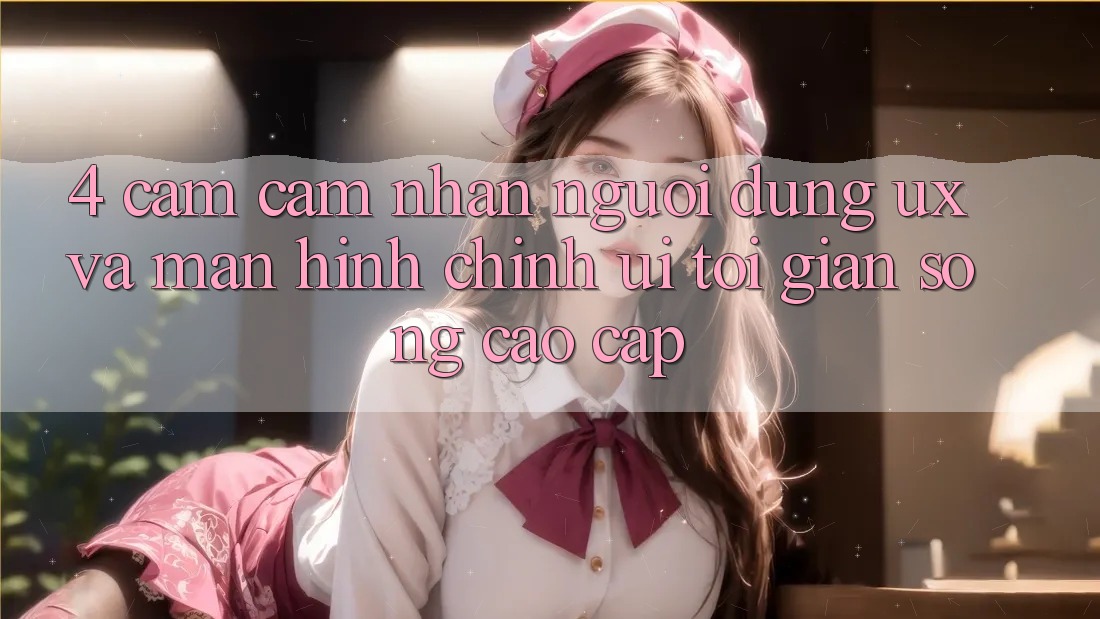 4. Cảm cảm nhận Người Dùng (UX) và Màn hình chính (UI): Tối Giản Song Cao cấp 4. Cảm cảm nhận Người Dùng (UX) và Màn hình chính (UI): Tối Giản Song Cao cấp