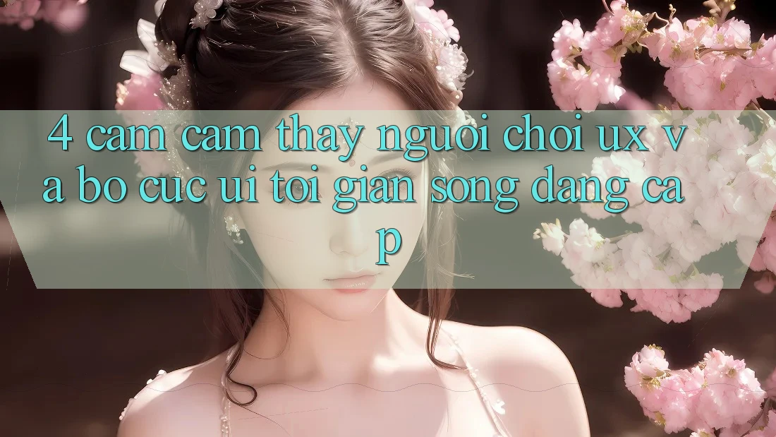 4. Cảm cảm thấy Người chơi (UX) và Bố cục (UI): Tối Giản Song Đẳng Cấp 4. Cảm cảm thấy Người chơi (UX) và Bố cục (UI): Tối Giản Song Đẳng Cấp