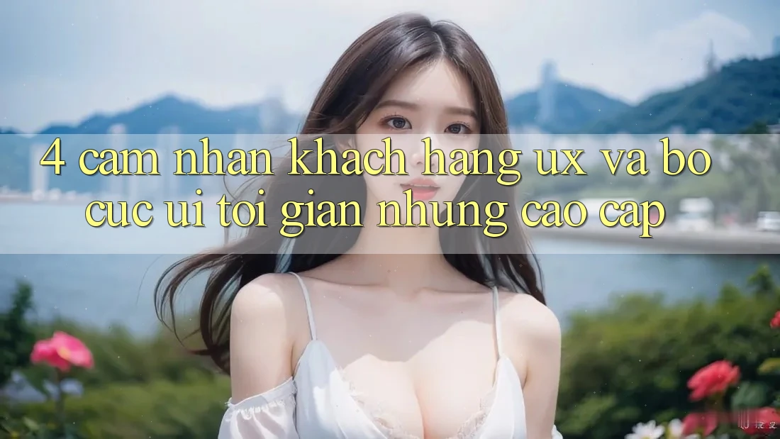 4. Cảm nhận Khách hàng (UX) và Bố cục (UI): Tối Giản Nhưng Cao cấp 4. Cảm nhận Khách hàng (UX) và Bố cục (UI): Tối Giản Nhưng Cao cấp