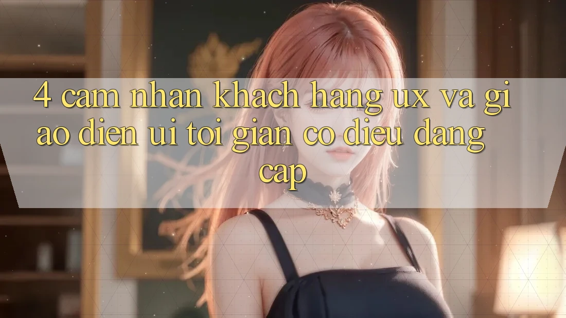 4. Cảm nhận Khách hàng (UX) và Giao Diện (UI): Tối Giản Có điều Đẳng Cấp