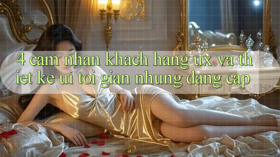 4. Cảm nhận Khách hàng (UX) và Thiết kế (UI): Tối Giản Nhưng Đẳng Cấp 4. Cảm nhận Khách hàng (UX) và Thiết kế (UI): Tối Giản Nhưng Đẳng Cấp
