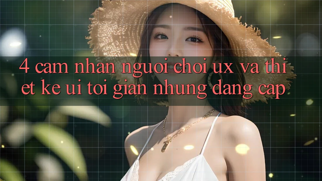 4. Cảm nhận Người chơi (UX) và Thiết kế (UI): Tối Giản Nhưng Đẳng Cấp 4. Cảm nhận Người chơi (UX) và Thiết kế (UI): Tối Giản Nhưng Đẳng Cấp