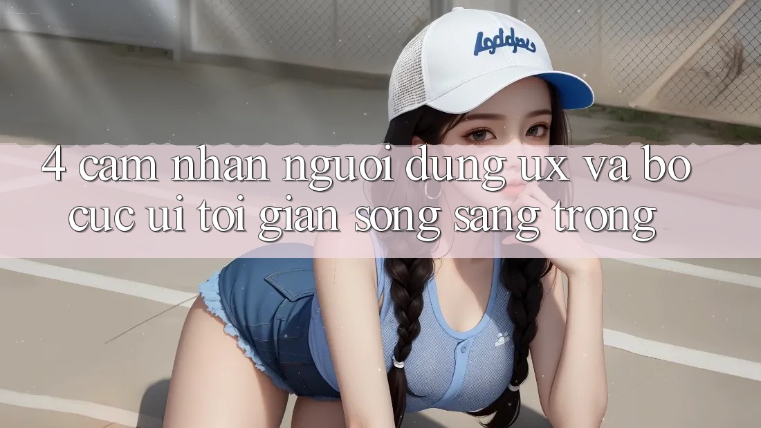 4. Cảm nhận Người Dùng (UX) và Bố cục (UI): Tối Giản Song Sang trọng 4. Cảm nhận Người Dùng (UX) và Bố cục (UI): Tối Giản Song Sang trọng