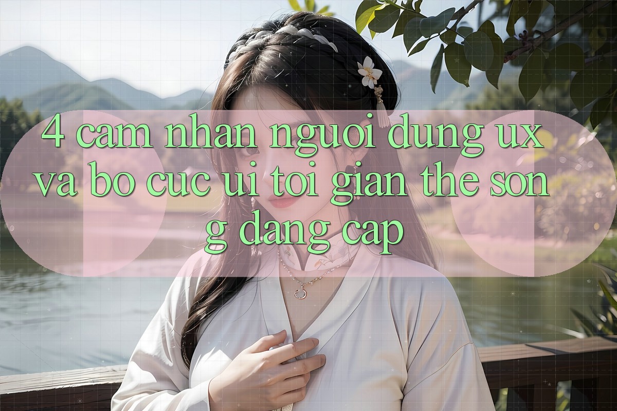 4. Cảm nhận Người Dùng (UX) và Bố cục (UI): Tối Giản Thế song Đẳng Cấp