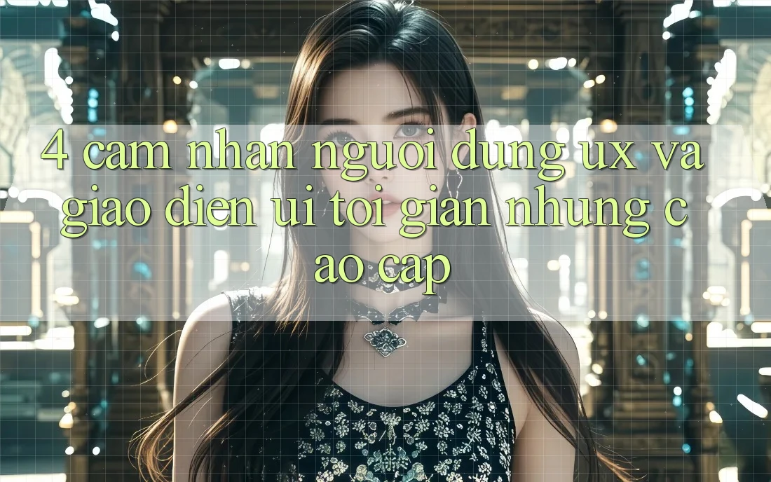 4. Cảm nhận Người Dùng (UX) và Giao Diện (UI): Tối Giản Nhưng Cao cấp 4. Cảm nhận Người Dùng (UX) và Giao Diện (UI): Tối Giản Nhưng Cao cấp