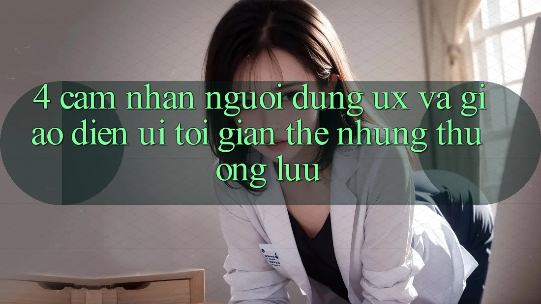 4. Cảm nhận Người Dùng (UX) và Giao diện (UI): Tối Giản Thế nhưng Thượng lưu 4. Cảm nhận Người Dùng (UX) và Giao diện (UI): Tối Giản Thế nhưng Thượng lưu