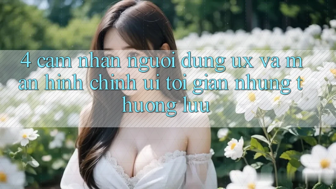 4. Cảm nhận Người Dùng (UX) và Màn hình chính (UI): Tối Giản Nhưng Thượng lưu 4. Cảm nhận Người Dùng (UX) và Màn hình chính (UI): Tối Giản Nhưng Thượng lưu