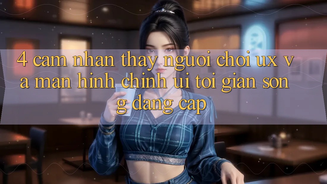 4. Cảm nhận thấy Người chơi (UX) và Màn hình chính (UI): Tối Giản Song Đẳng Cấp