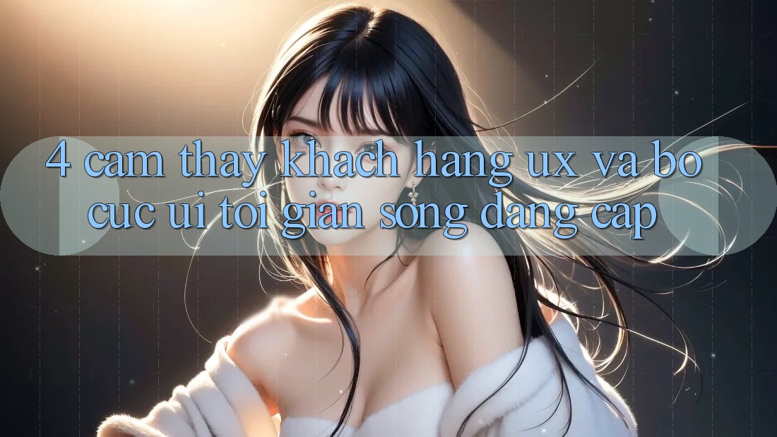 4. Cảm thấy Khách hàng (UX) và Bố cục (UI): Tối Giản Song Đẳng Cấp 4. Cảm thấy Khách hàng (UX) và Bố cục (UI): Tối Giản Song Đẳng Cấp