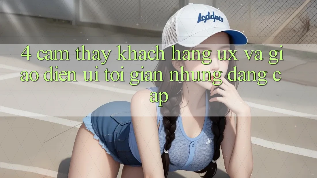 4. Cảm thấy Khách hàng (UX) và Giao Diện (UI): Tối Giản Nhưng Đẳng cấp 4. Cảm thấy Khách hàng (UX) và Giao Diện (UI): Tối Giản Nhưng Đẳng cấp