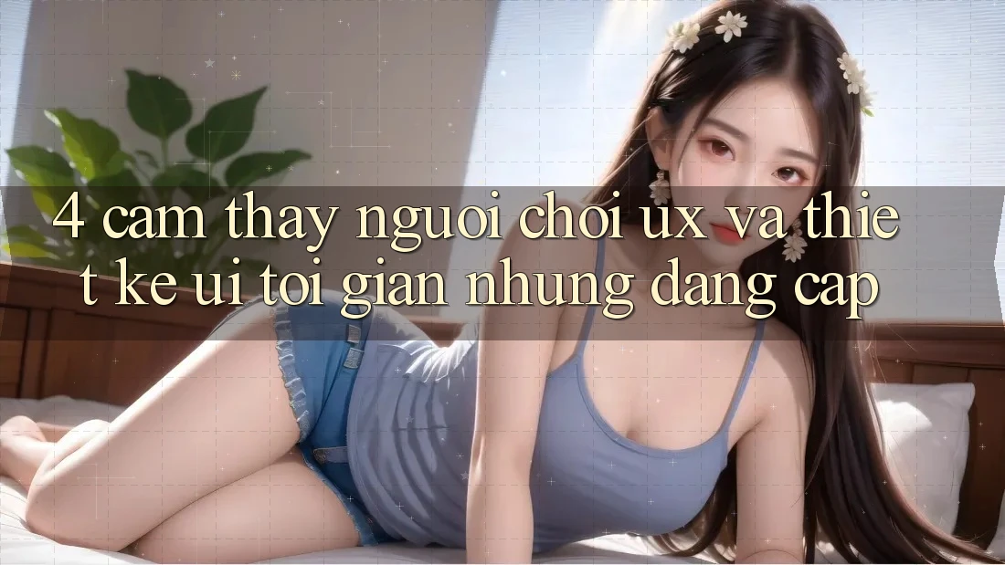 4. Cảm thấy Người chơi (UX) và Thiết kế (UI): Tối Giản Nhưng Đẳng Cấp 4. Cảm thấy Người chơi (UX) và Thiết kế (UI): Tối Giản Nhưng Đẳng Cấp