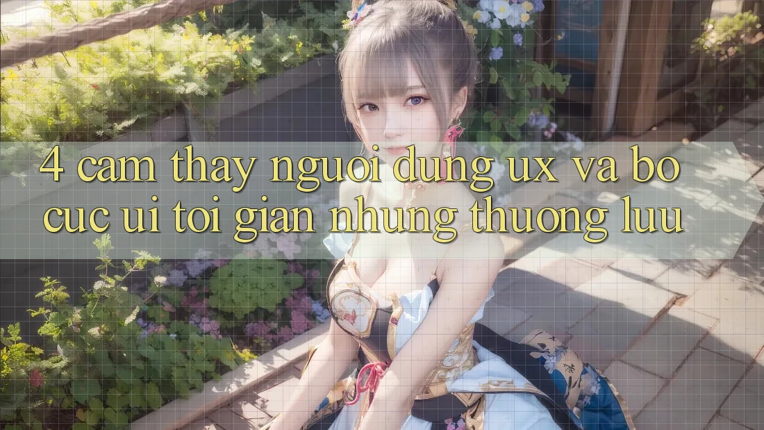 4. Cảm thấy Người Dùng (UX) và Bố cục (UI): Tối Giản Nhưng Thượng lưu