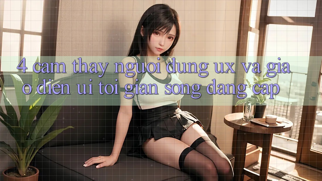 4. Cảm thấy Người Dùng (UX) và Giao Diện (UI): Tối Giản Song Đẳng cấp 4. Cảm thấy Người Dùng (UX) và Giao Diện (UI): Tối Giản Song Đẳng cấp