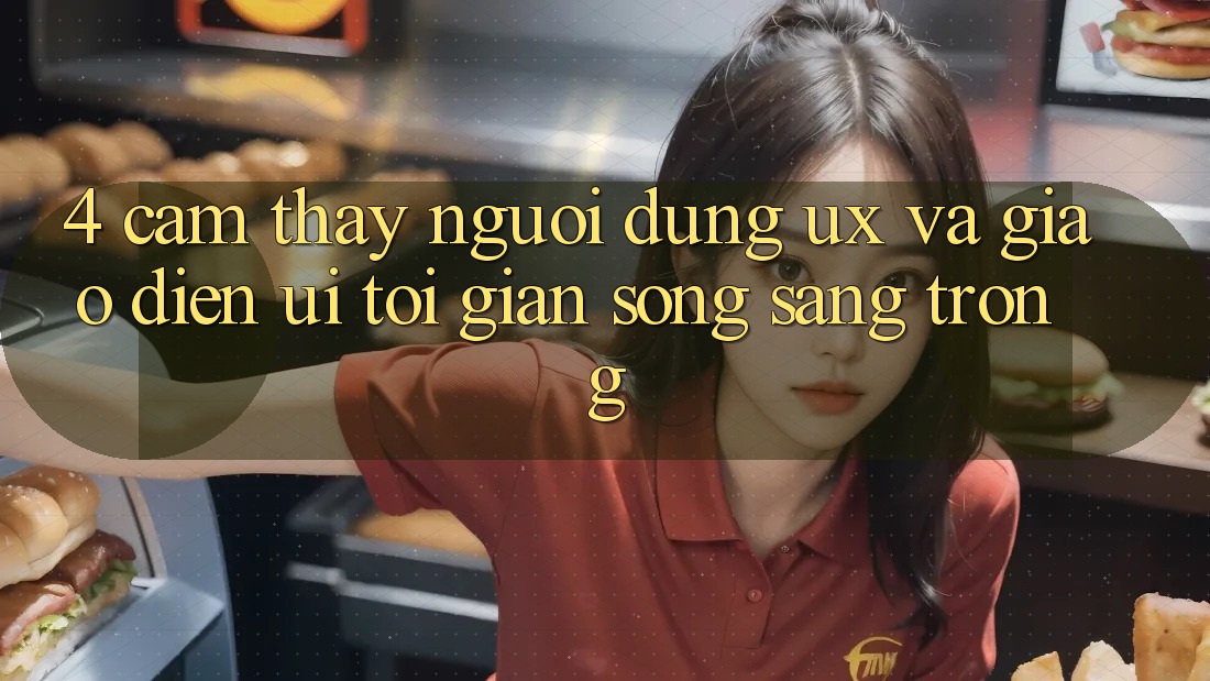 4. Cảm thấy Người Dùng (UX) và Giao Diện (UI): Tối Giản Song Sang trọng