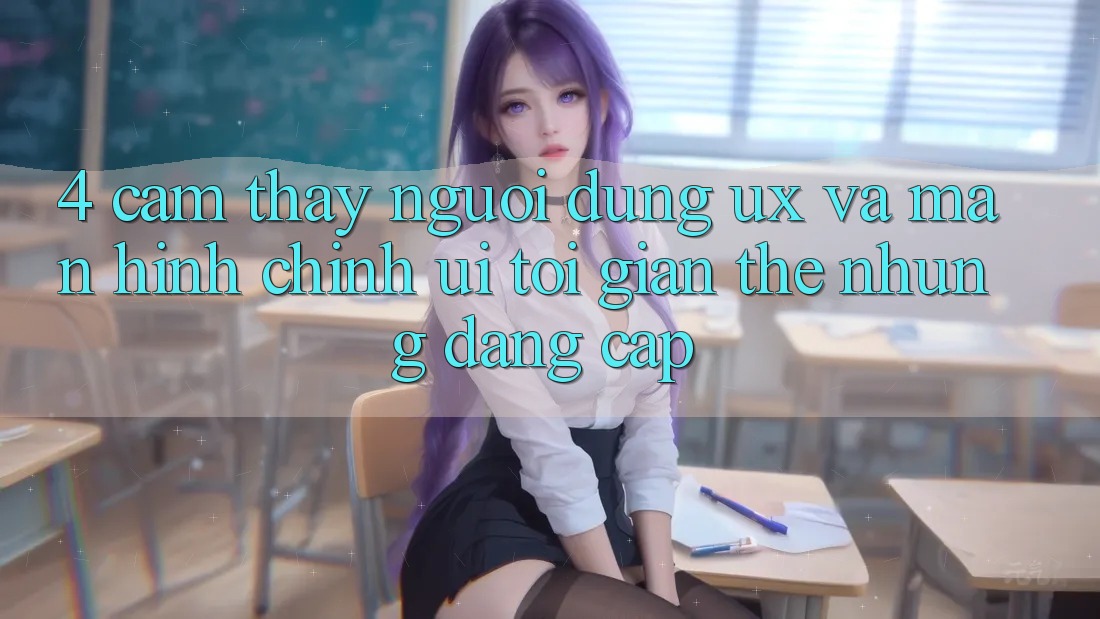 4. Cảm thấy Người Dùng (UX) và Màn hình chính (UI): Tối Giản Thế nhưng Đẳng Cấp 4. Cảm thấy Người Dùng (UX) và Màn hình chính (UI): Tối Giản Thế nhưng Đẳng Cấp