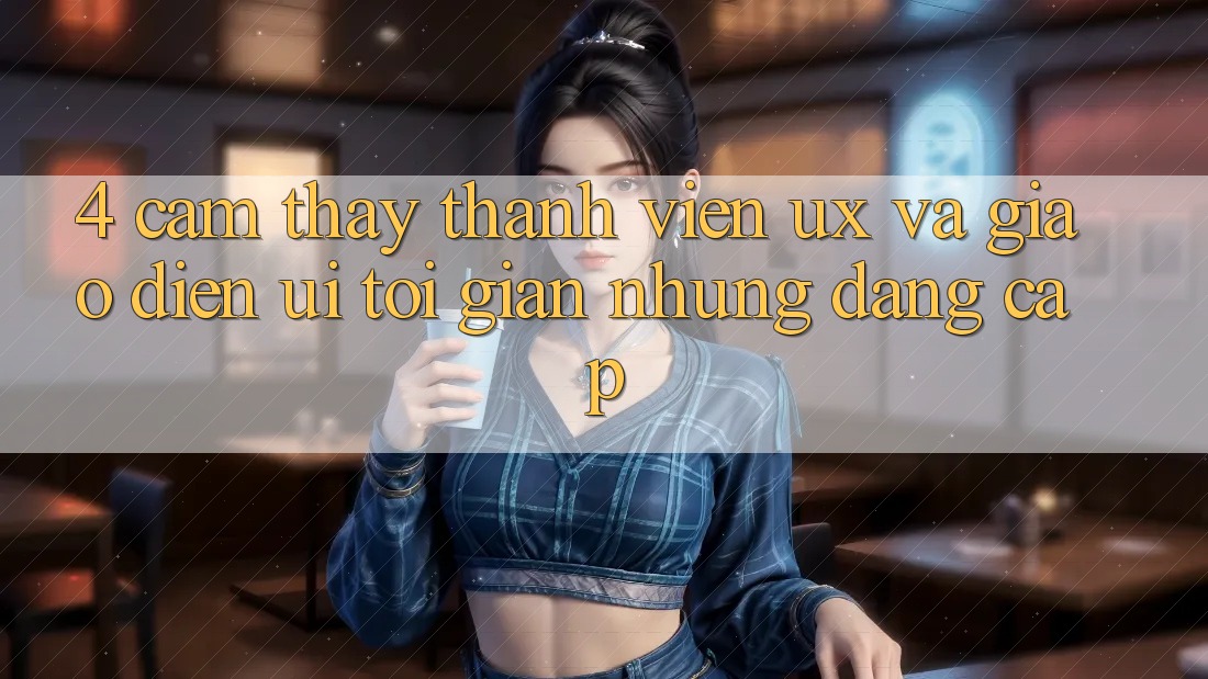 4. Cảm thấy Thành viên (UX) và Giao Diện (UI): Tối Giản Nhưng Đẳng Cấp 4. Cảm thấy Thành viên (UX) và Giao Diện (UI): Tối Giản Nhưng Đẳng Cấp