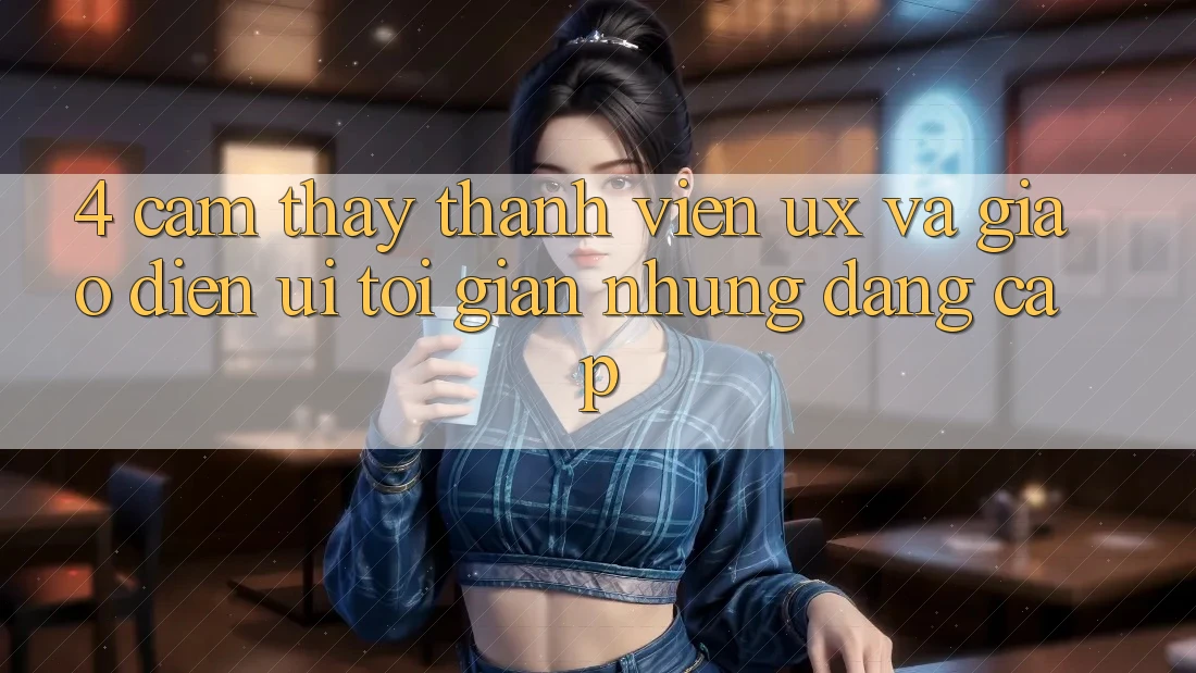 4. Cảm thấy Thành viên (UX) và Giao Diện (UI): Tối Giản Nhưng Đẳng Cấp 4. Cảm thấy Thành viên (UX) và Giao Diện (UI): Tối Giản Nhưng Đẳng Cấp