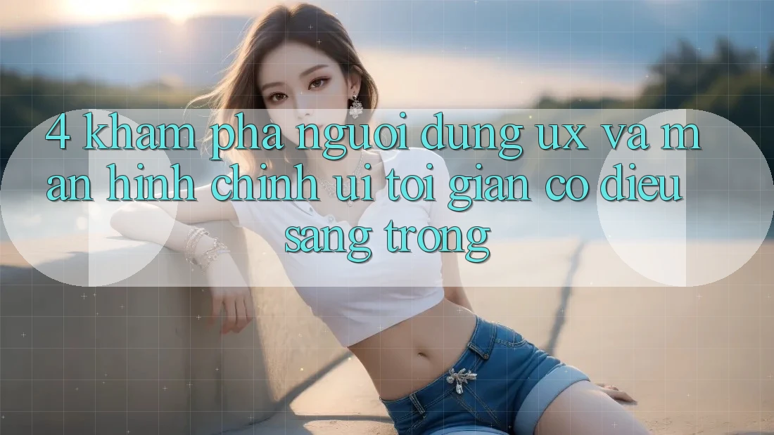 4. Khám phá Người Dùng (UX) và Màn hình chính (UI): Tối Giản Có điều Sang trọng 4. Khám phá Người Dùng (UX) và Màn hình chính (UI): Tối Giản Có điều Sang trọng