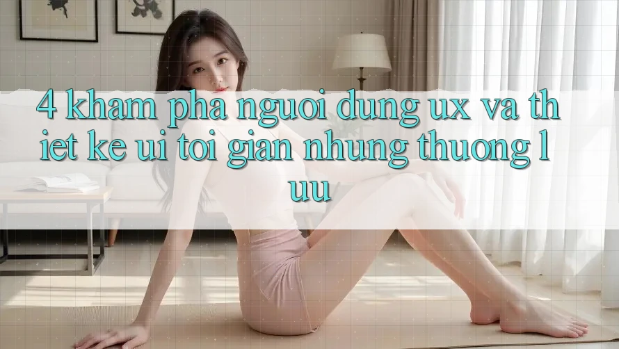 4. Khám phá Người Dùng (UX) và Thiết kế (UI): Tối Giản Nhưng Thượng lưu 4. Khám phá Người Dùng (UX) và Thiết kế (UI): Tối Giản Nhưng Thượng lưu