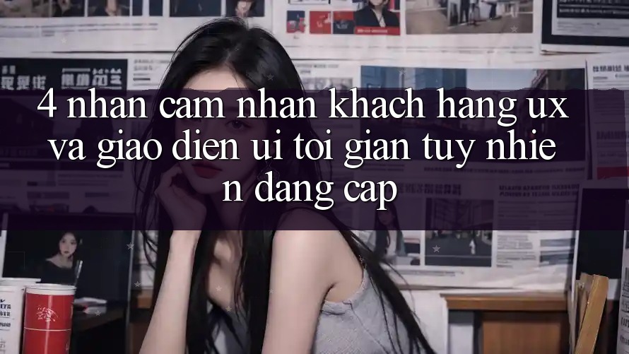 4. Nhận cảm nhận Khách hàng (UX) và Giao Diện (UI): Tối Giản Tuy nhiên Đẳng cấp