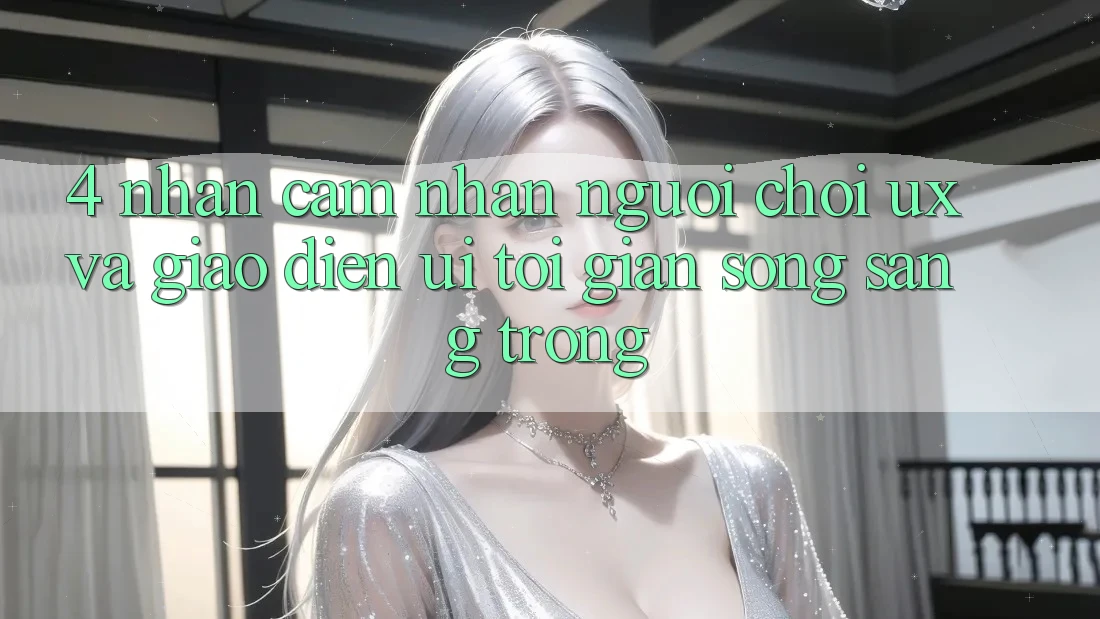 4. Nhận cảm nhận Người chơi (UX) và Giao Diện (UI): Tối Giản Song Sang trọng 4. Nhận cảm nhận Người chơi (UX) và Giao Diện (UI): Tối Giản Song Sang trọng