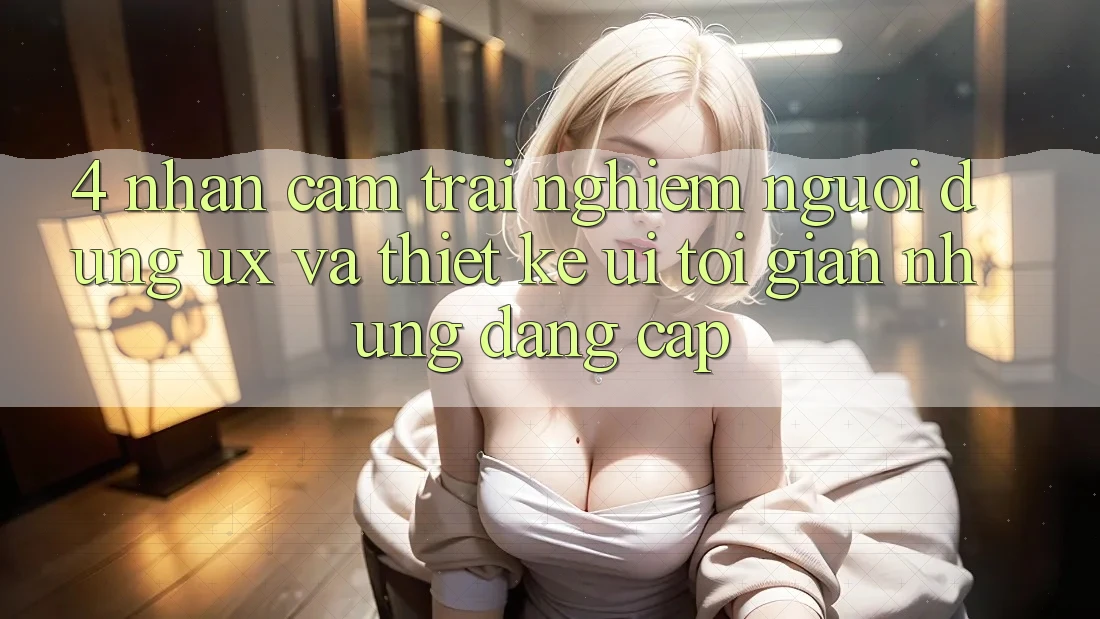 4. Nhận cảm trải nghiệm Người Dùng (UX) và Thiết kế (UI): Tối Giản Nhưng Đẳng Cấp