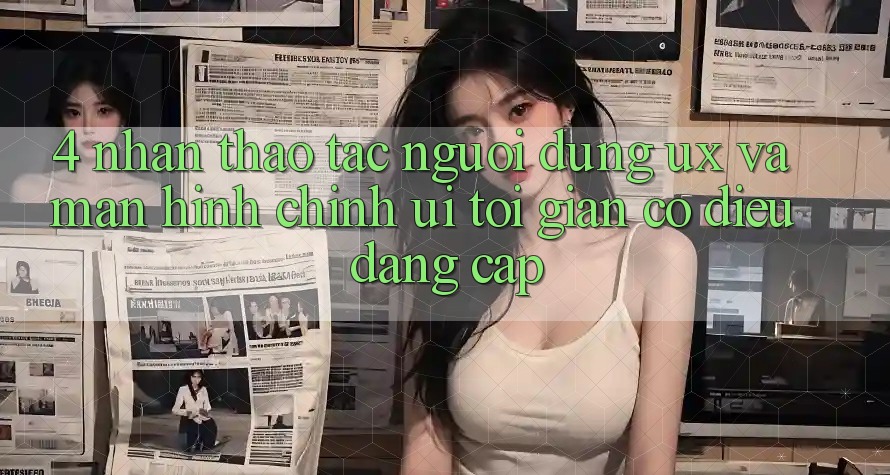 4. Nhận thao tác Người Dùng (UX) và Màn hình chính (UI): Tối Giản Có điều Đẳng Cấp 4. Nhận thao tác Người Dùng (UX) và Màn hình chính (UI): Tối Giản Có điều Đẳng Cấp