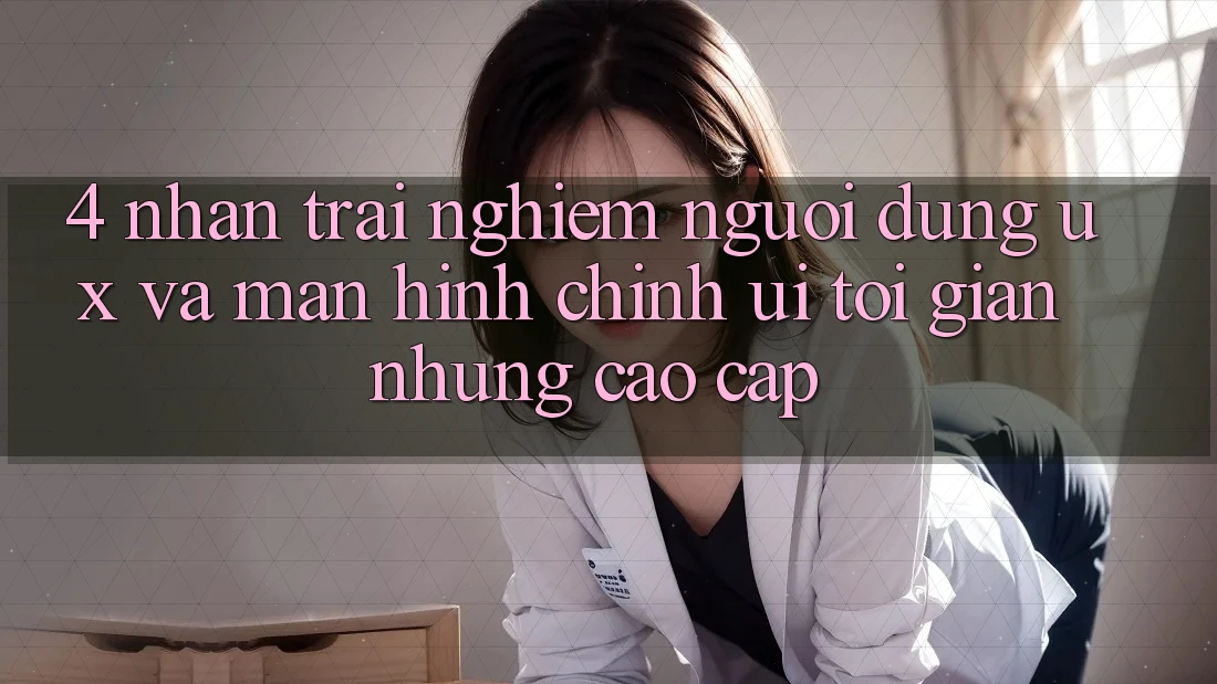 4. Nhận trải nghiệm Người Dùng (UX) và Màn hình chính (UI): Tối Giản Nhưng Cao cấp