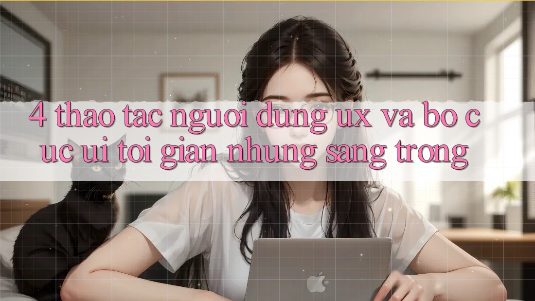 4. Thao tác Người Dùng (UX) và Bố cục (UI): Tối Giản Nhưng Sang trọng 4. Thao tác Người Dùng (UX) và Bố cục (UI): Tối Giản Nhưng Sang trọng