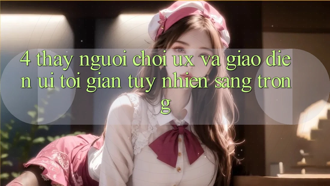 4. Thấy Người chơi (UX) và Giao Diện (UI): Tối Giản Tuy nhiên Sang trọng