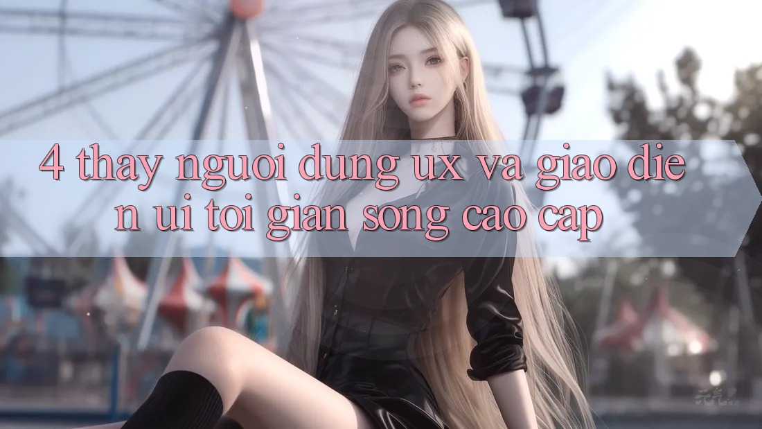 4. Thấy Người Dùng (UX) và Giao Diện (UI): Tối Giản Song Cao cấp 4. Thấy Người Dùng (UX) và Giao Diện (UI): Tối Giản Song Cao cấp