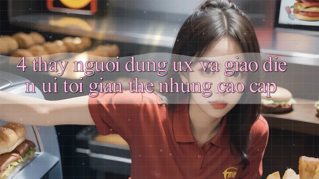 4. Thấy Người Dùng (UX) và Giao Diện (UI): Tối Giản Thế nhưng Cao cấp 4. Thấy Người Dùng (UX) và Giao Diện (UI): Tối Giản Thế nhưng Cao cấp