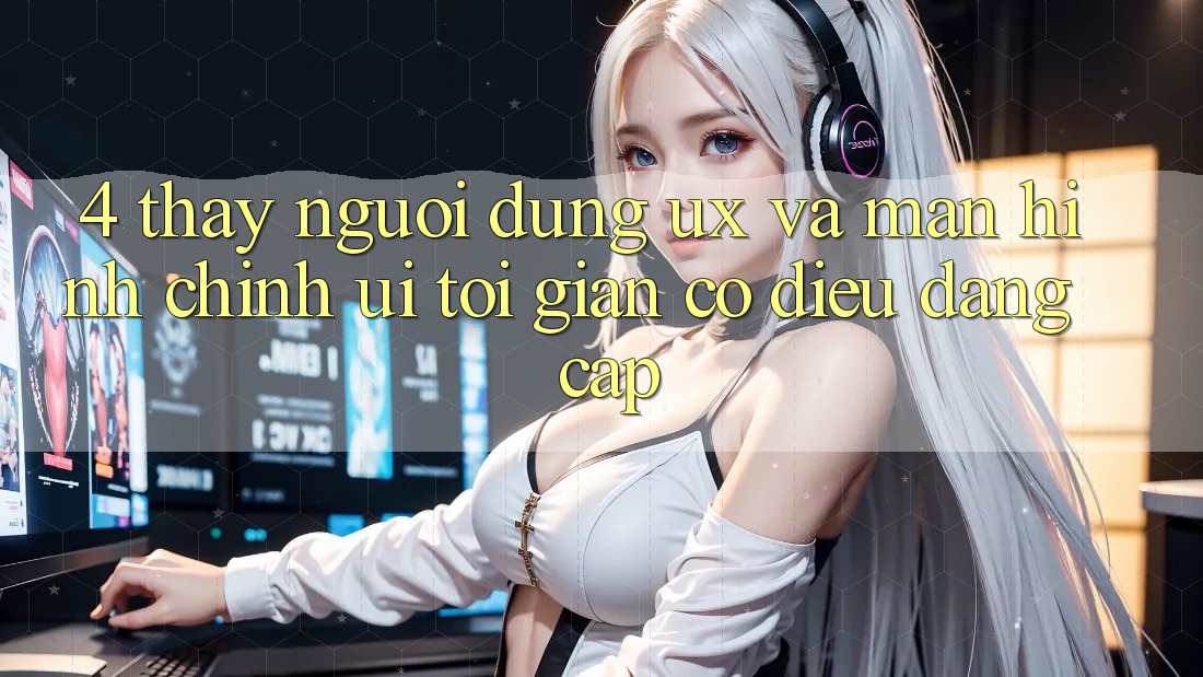 4. Thấy Người Dùng (UX) và Màn hình chính (UI): Tối Giản Có điều Đẳng cấp