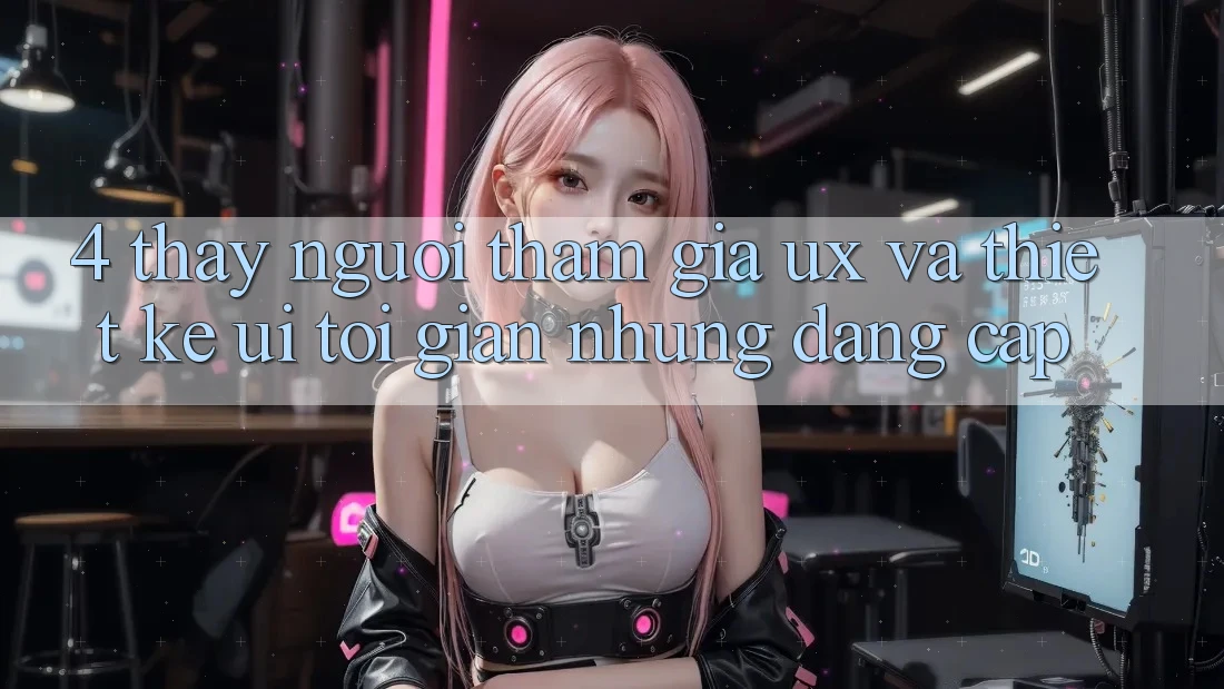 4. Thấy Người tham gia (UX) và Thiết kế (UI): Tối Giản Nhưng Đẳng Cấp 4. Thấy Người tham gia (UX) và Thiết kế (UI): Tối Giản Nhưng Đẳng Cấp