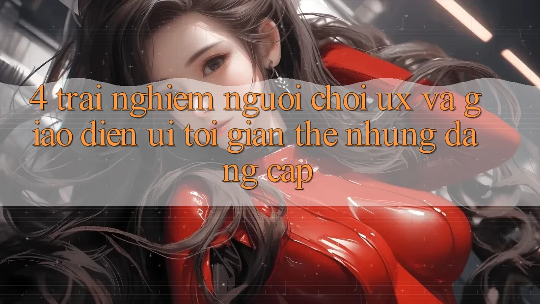 4. Trải Nghiệm Người chơi (UX) và Giao Diện (UI): Tối Giản Thế nhưng Đẳng Cấp 4. Trải Nghiệm Người chơi (UX) và Giao Diện (UI): Tối Giản Thế nhưng Đẳng Cấp