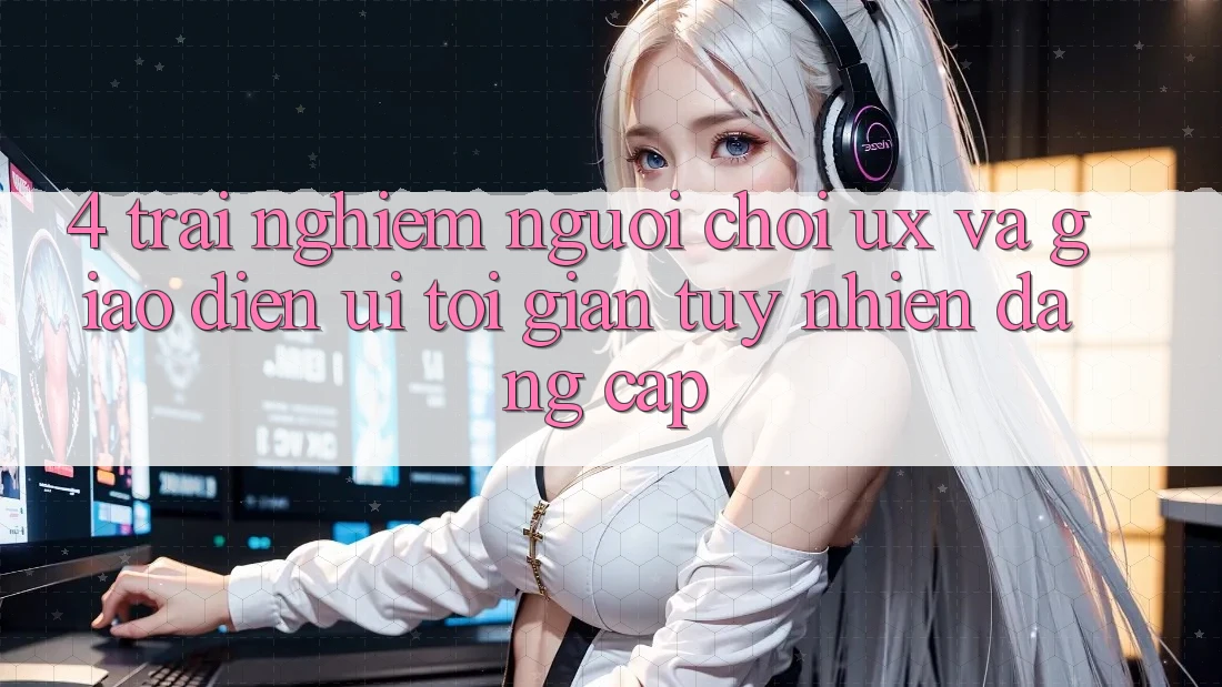 4. Trải Nghiệm Người chơi (UX) và Giao Diện (UI): Tối Giản Tuy nhiên Đẳng cấp 4. Trải Nghiệm Người chơi (UX) và Giao Diện (UI): Tối Giản Tuy nhiên Đẳng cấp
