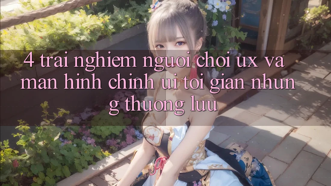 4. Trải Nghiệm Người chơi (UX) và Màn hình chính (UI): Tối Giản Nhưng Thượng lưu