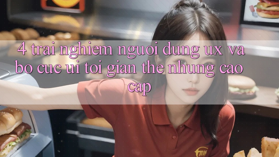 4. Trải Nghiệm Người Dùng (UX) và Bố cục (UI): Tối Giản Thế nhưng Cao cấp
