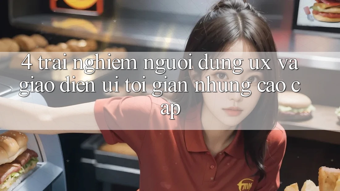 4. Trải Nghiệm Người Dùng (UX) và Giao Diện (UI): Tối Giản Nhưng Cao cấp 4. Trải Nghiệm Người Dùng (UX) và Giao Diện (UI): Tối Giản Nhưng Cao cấp