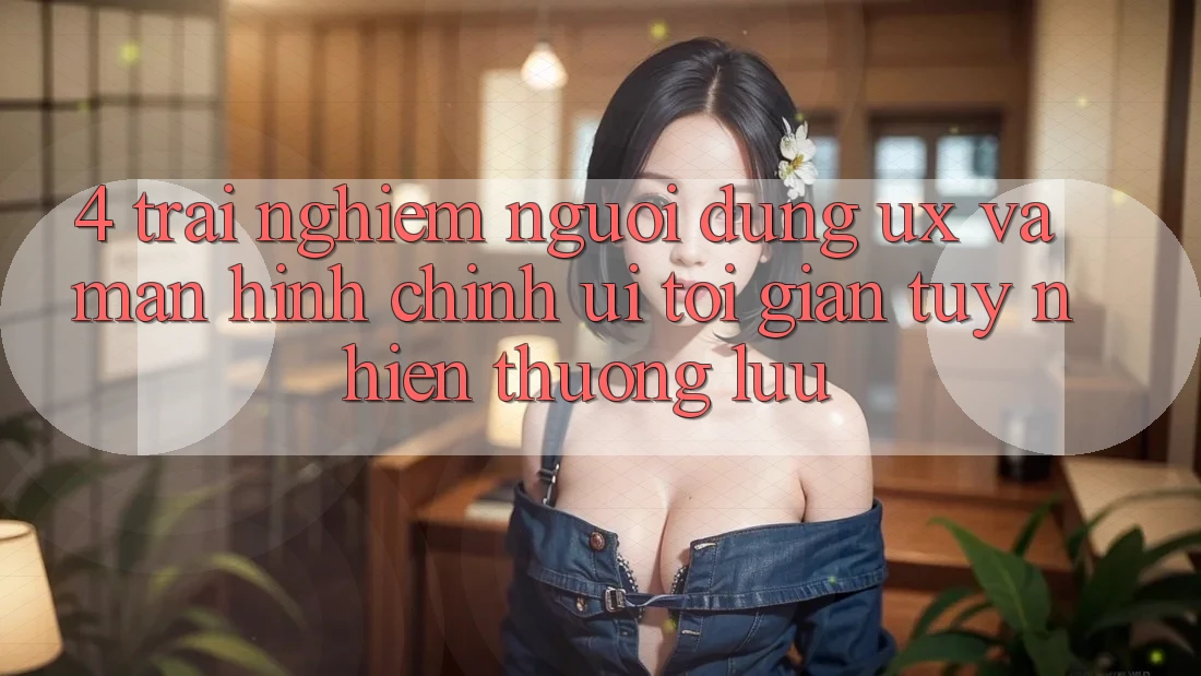 4. Trải Nghiệm Người Dùng (UX) và Màn hình chính (UI): Tối Giản Tuy nhiên Thượng lưu