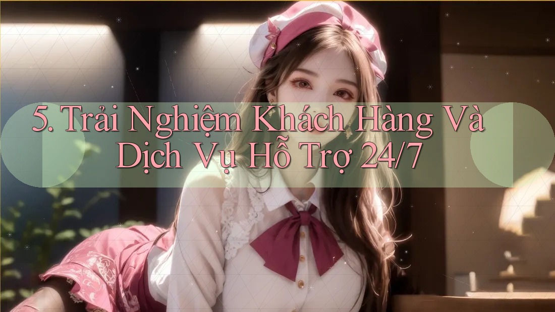 5. Trải Nghiệm Khách Hàng Và Dịch Vụ Hỗ Trợ 24/7 5. Trải Nghiệm Khách Hàng Và Dịch Vụ Hỗ Trợ 24/7