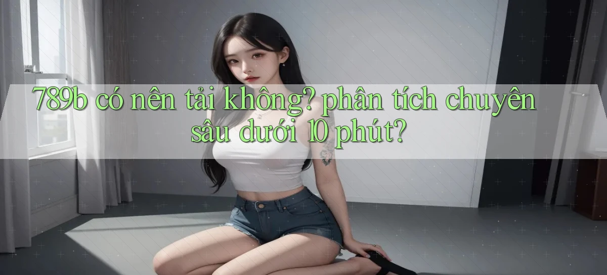 789b có nên tải không phân tích chuyên sâu dưới 10 phút