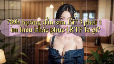 789b hướng dẫn sửa lỗi 3 phút tìm hiểu khắc phục RTP là gì