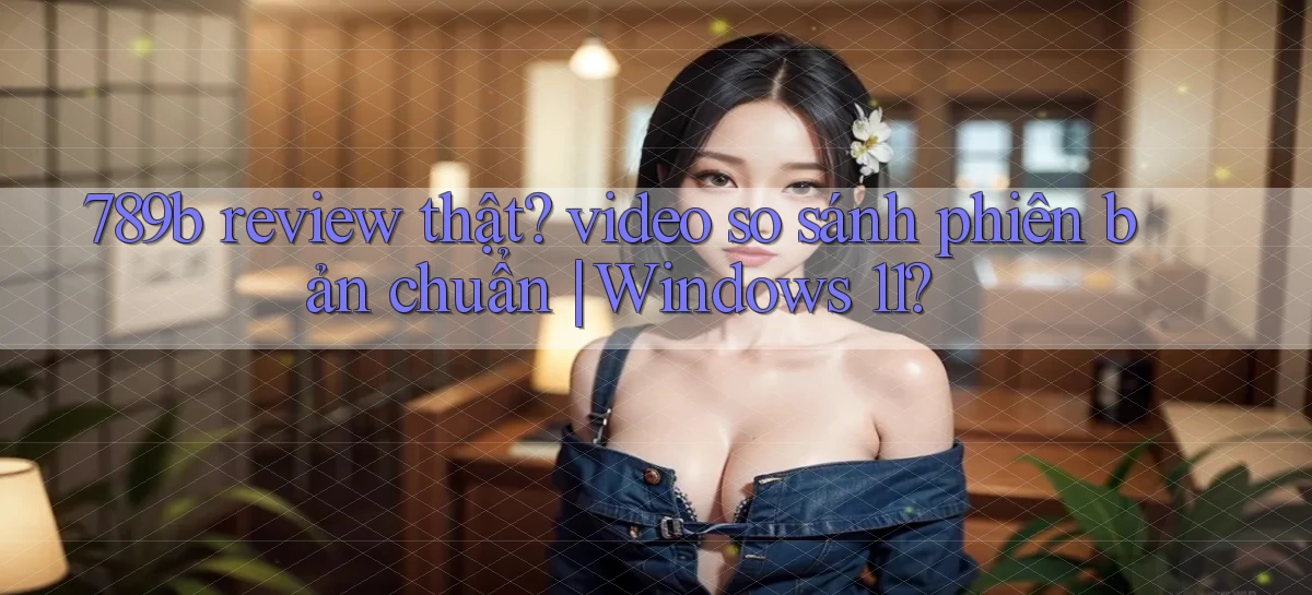 789b review thật video so sánh phiên bản chuẩn Windows 11