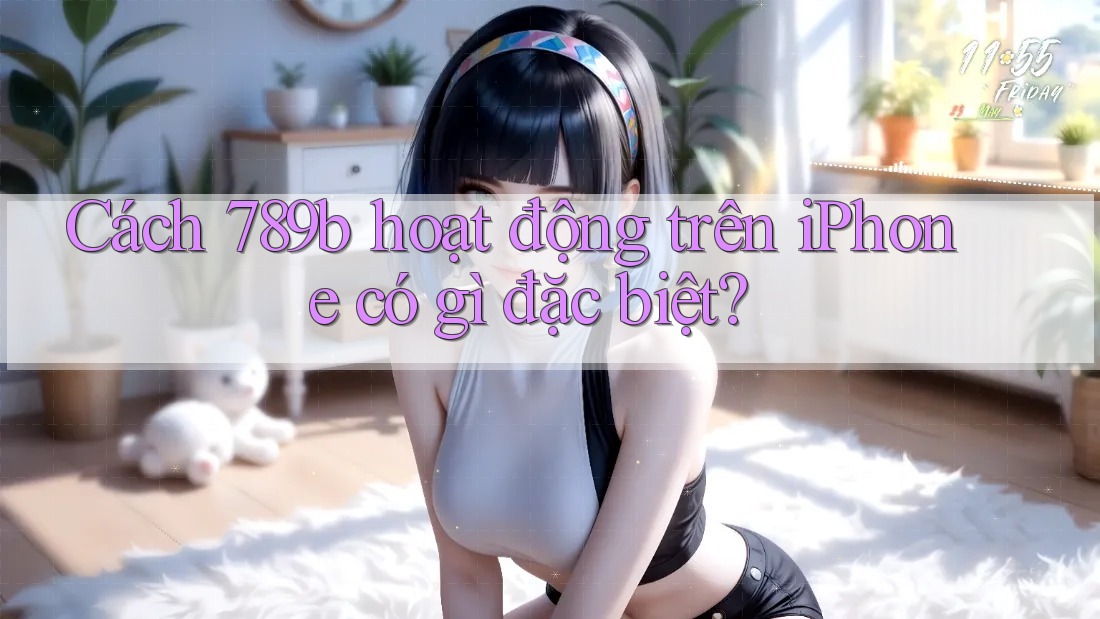 Cách 789b hoạt động trên iPhone có gì đặc biệt? Cách 789b hoạt động trên iPhone có gì đặc biệt?