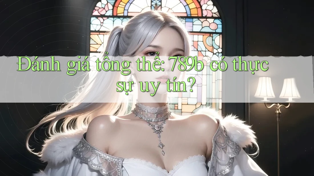 Đánh giá tổng thể: 789b có thực sự uy tín? Đánh giá tổng thể: 789b có thực sự uy tín?