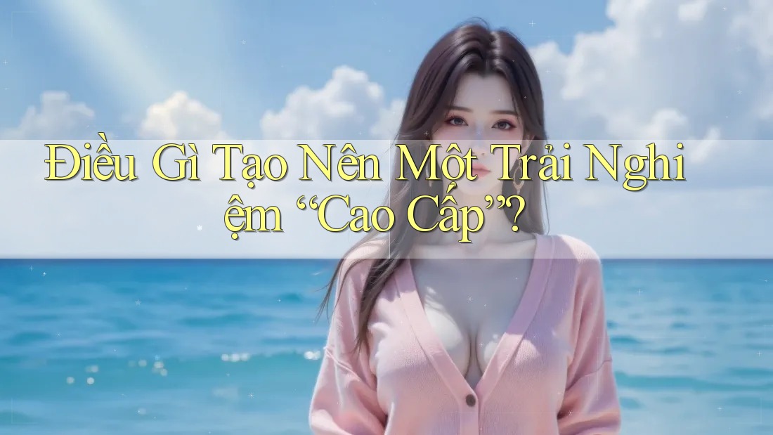 Điều Gì Tạo Nên Một Trải Nghiệm Cao Cấp?